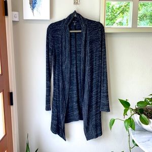 Long, soft, flowing pullover/cardigan (?)